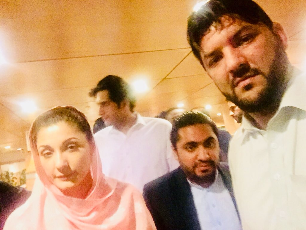 MuneebThakar's tweet photo. With our InSHA ALLAH future prime Minister of Pakistan @MaryamNSharif https://t.co/0IW58at4V9