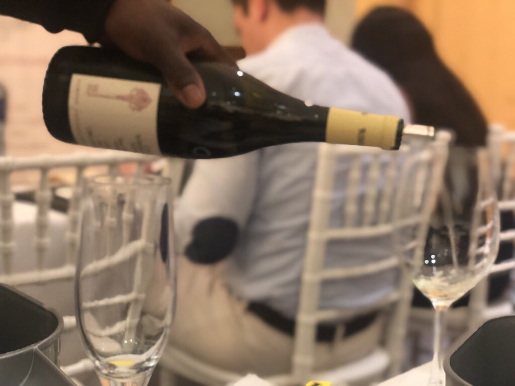 TsepangMolisana's tweet photo. The 2018 @Nedbank @CapeWinemakersG marks the swan song for Etienne Le Eich of @leRicheWines, Jan Boland Coetzee from @Vriesenhof and Kevin Arnold of @waterfordestate who are standing aside to give younger winemakers the opportunity to rise #cwgauction #CWGAuction2018 https://t.co/x2kVZ8uGkl