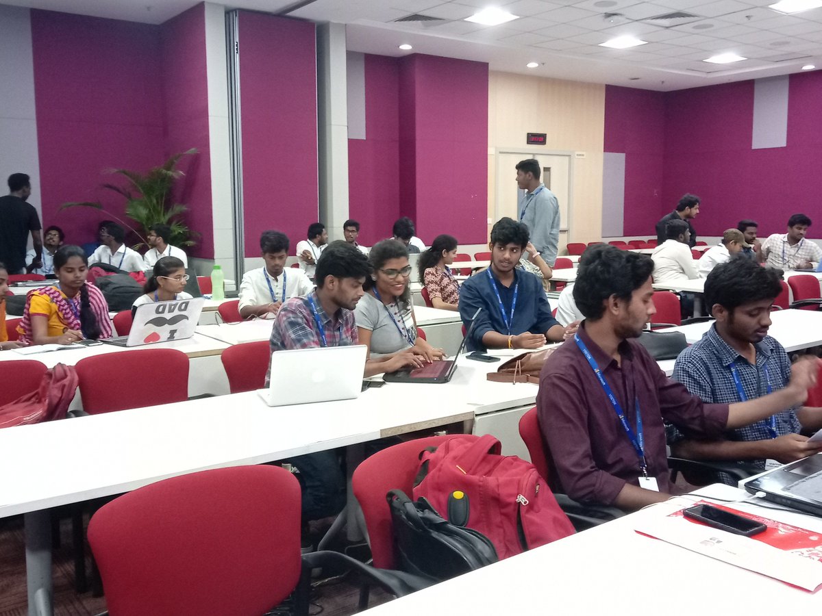 aksharadeva's tweet photo. Participants working on their pitching..!
All the best guys..!
#spaceappshyd
#spaceappsindia
#sumvn
#kgsadvisors
#DST
#startupindia (1/2) https://t.co/8yr2qCpuAn