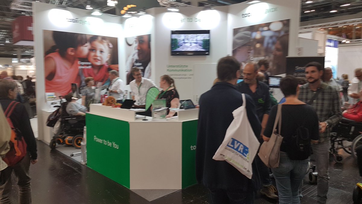 cliryc's tweet photo. #Rehacare 2019 à #Dusseldorf ; venez nombreux rencontrer nos spécialistes stand 5C17 #tobiidynavox #tobii #eyegaze #aac #caa #handicap #tice #touchdevice https://t.co/dZfaw6rEKo