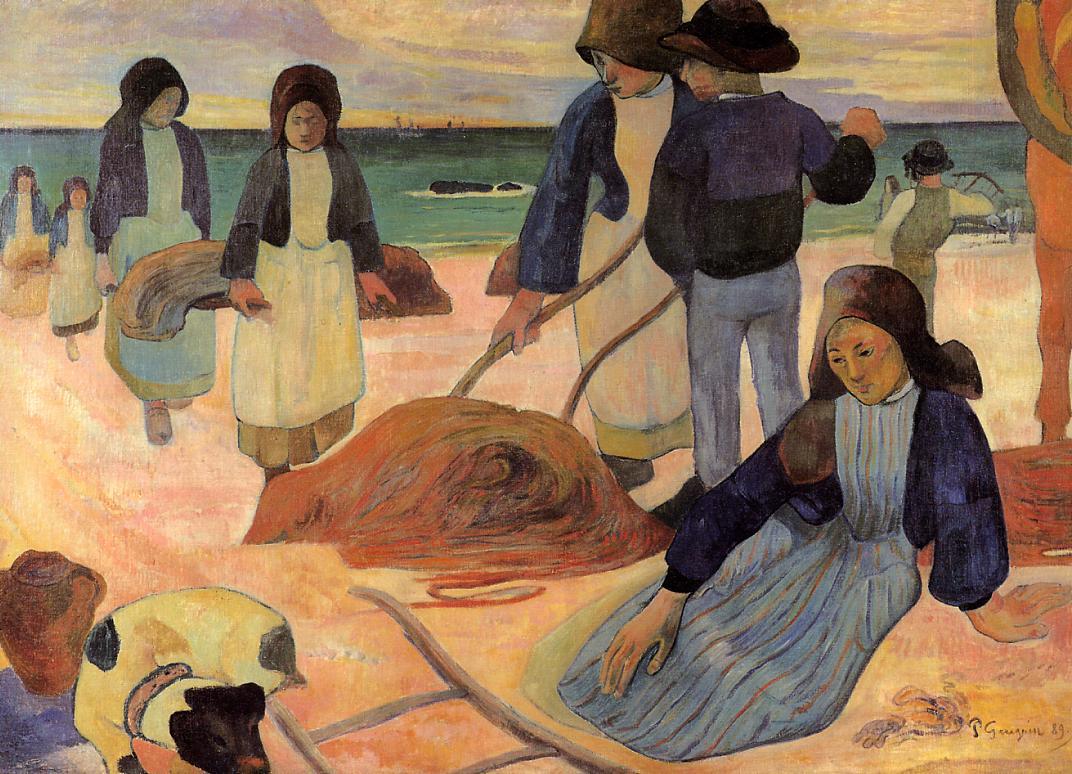 The Kelp Gatherers #frenchart #postimpressionism