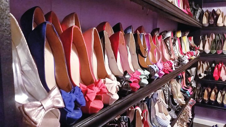 silverdollarkel's tweet photo. I keep my shoes on display, at just the right angle to see them all! @justfabonline #justfabstyle https://t.co/d1kDkMmvjj