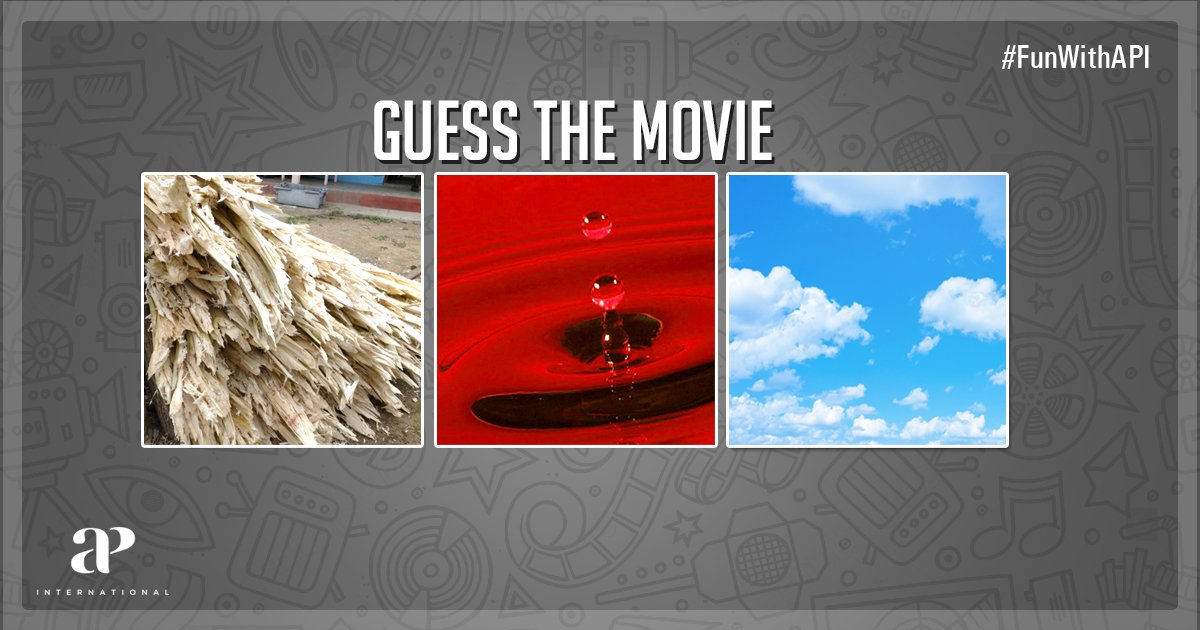 APIfilms's tweet photo. Guess the Tamil movie and let us know your answer in the comment section below ! #FunWithAPI https://t.co/9OfbaWwAbz