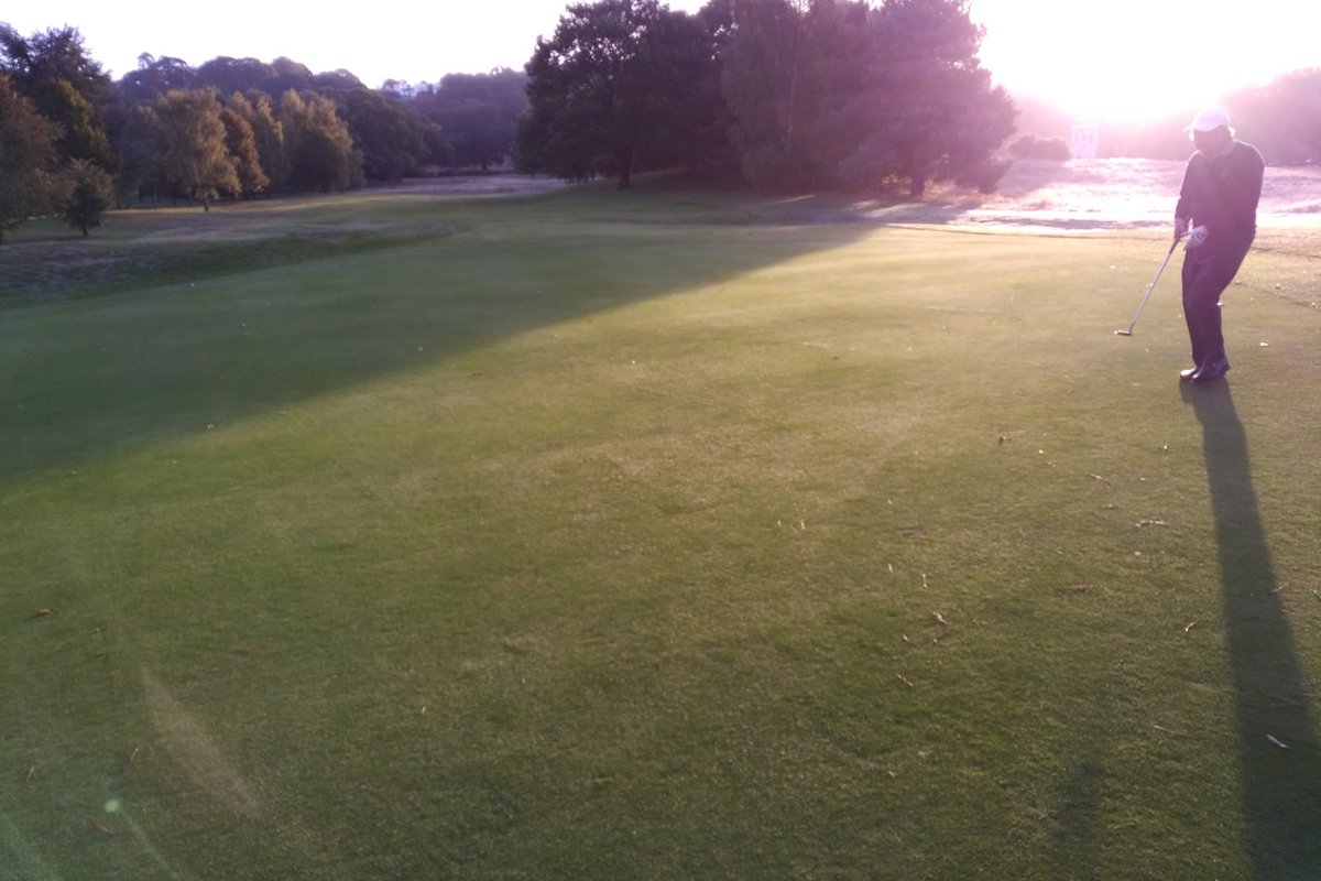 Not Ryder Cup but <a href="/TheRichmondGC/">Richmond Golf Club</a> looking pretty special this morning
