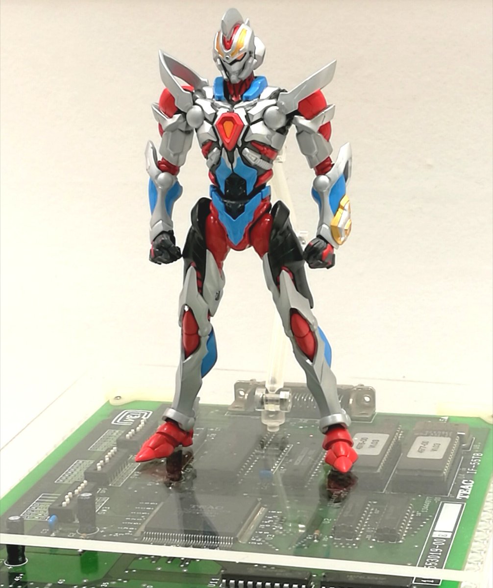 ホビーショー展示中の「グリッドマンDXセット」！ 展示に使用している