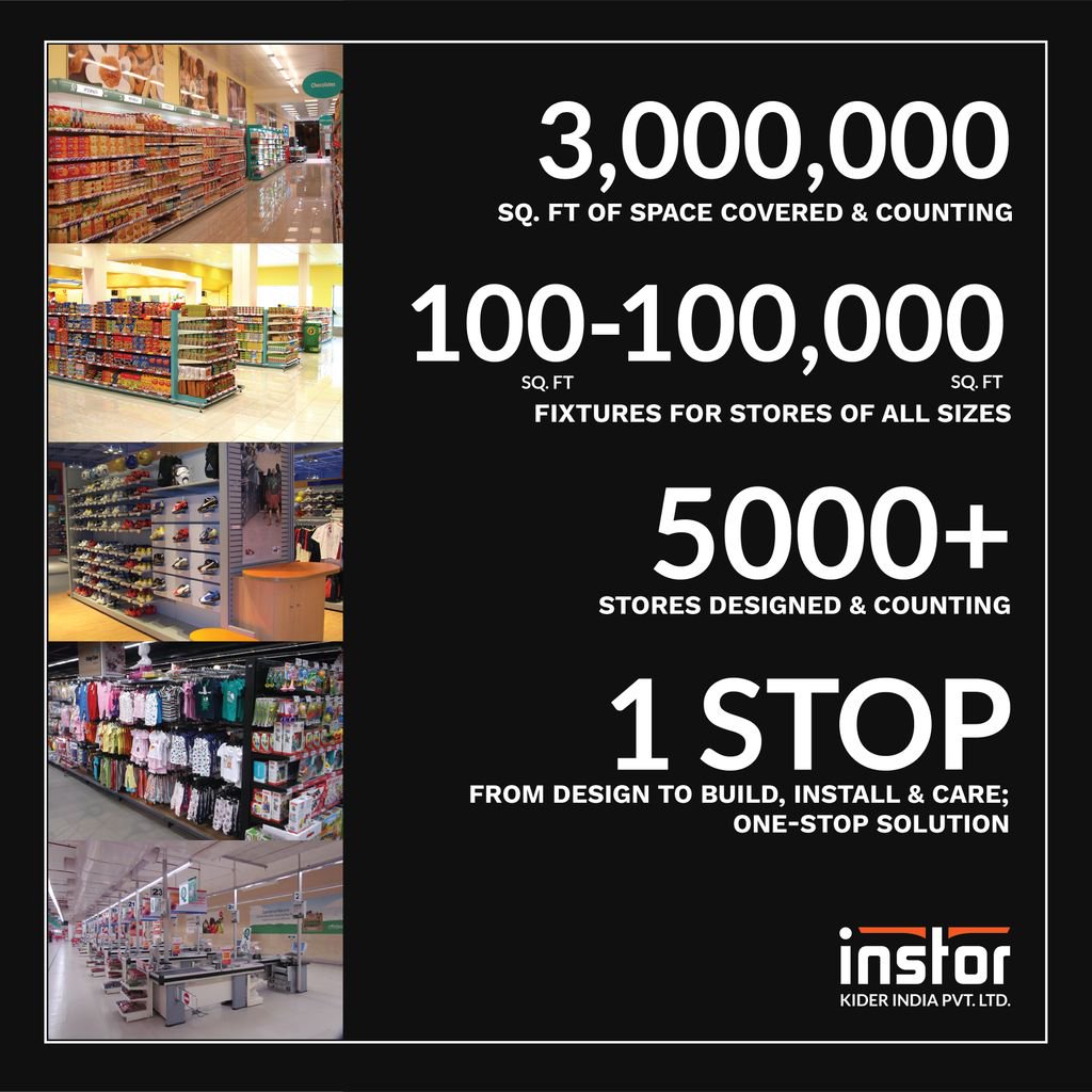 instorindia's tweet photo. From display racks, shelves and gondola racks to wall units, billing counters and unique products for stores, we offer complete solutions. For more details, log on to, https://t.co/gO6fOyqM5h
#RetailSolutions #IndiaRetailing #InstorIndia https://t.co/9rWkGW0Mw7