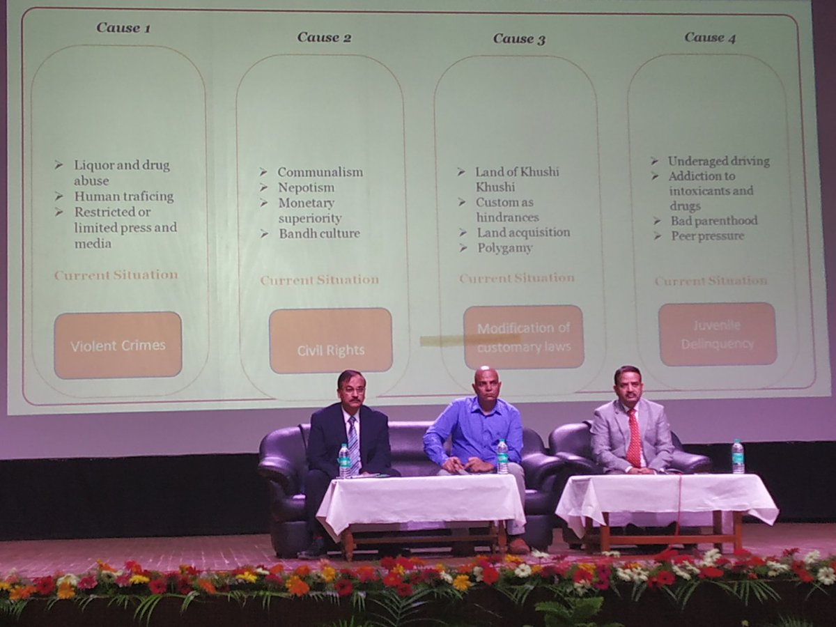 ChownaMeinBJP's tweet photo. Attending 2nd Day #ATALConclave: Delighted to witness the insightful deliberations made by our youths on multiple subjects ranging from social-sectors to law &amp; order, juvenile crimes, infrastructure development, etc in the State &amp; NE region as a whole. @PMOIndia @DrJitendraSingh https://t.co/ipADnXvo6M