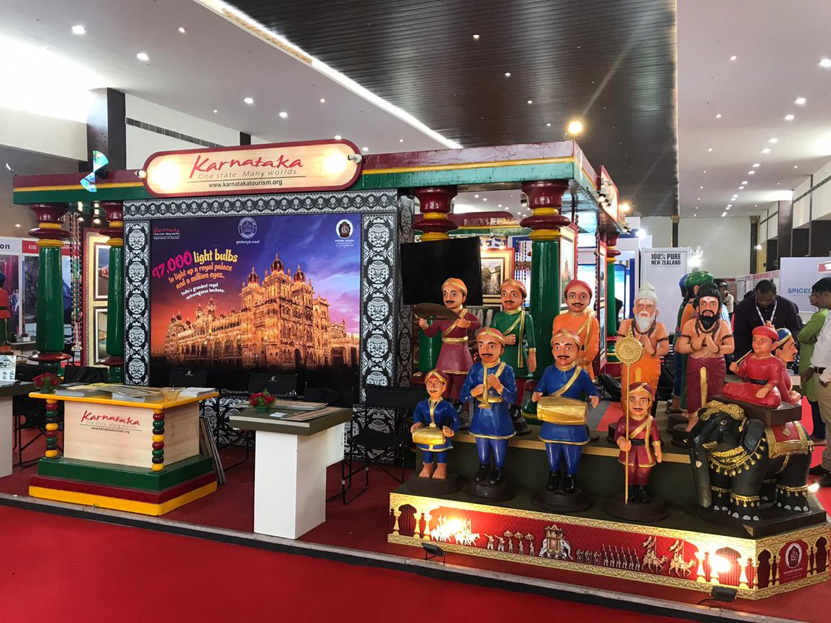 KarnatakaWorld's tweet photo. This festive season plan your holidays to Karnataka!
Visit us at @TTFIndia to know the best deals.
#KarnatakaWorld #MysuruDasara2018 #IncredibleIndia #TTFPune https://t.co/rgHdU2resG