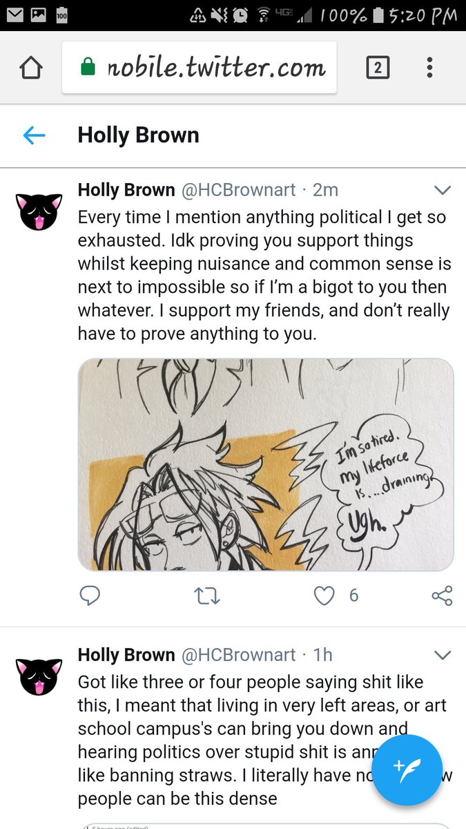 Gremlingroblin's tweet photo. #HCBrownarts #hcbrown #Hollybrown
Dang those crazy leftists with their straws. https://t.co/tTk4e1CTFr