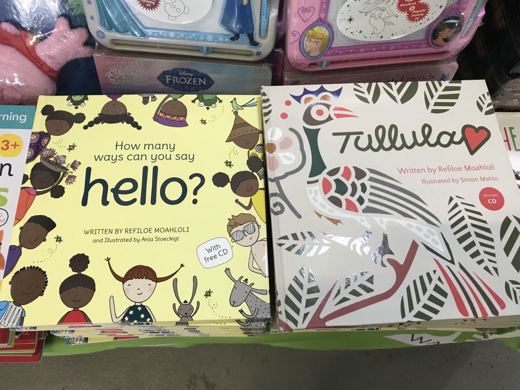 readerwarehouse's tweet photo. Meet some incredible local talent today at @TheBabyShowSA!
We have stories about a rat that steals socks, a slime tale about Mr Goo, How many ways can you say hello? and tales with Salome and Gogo!
#Johannesburg #TheBabyShow #weekend #bookreadings #childrenbooks #localislekker https://t.co/z6Fqkcrxjn