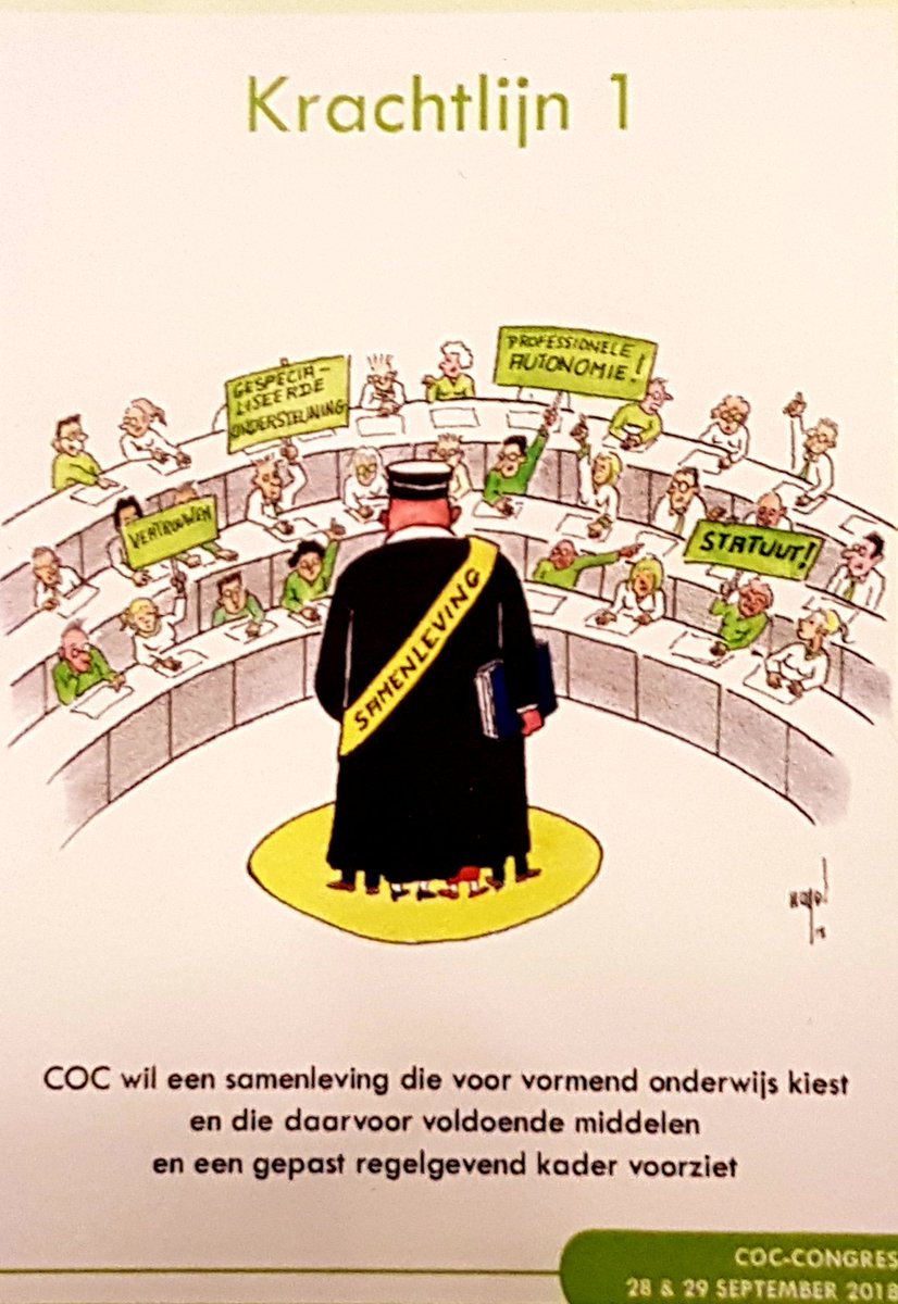 JorisDeBremme's tweet photo. .@KoenWils start het stemmen over de 10 krachtlijnen van het #COCcongres. #COC18 @COConderwijs https://t.co/2jEe5InHon
