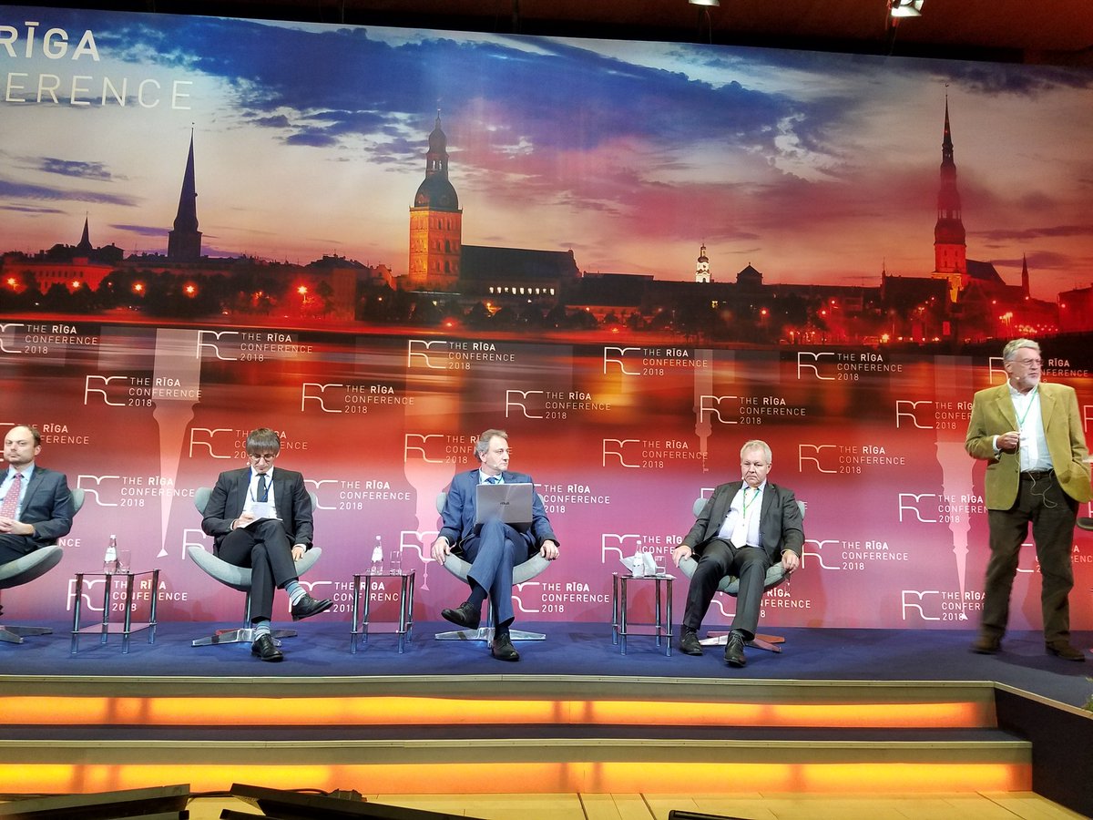 jillrussia's tweet photo. #RigaConf So who are the Russians anyway? Theme of this morning's session.  Let the fireworks begin. https://t.co/y0Pz7xGGgz