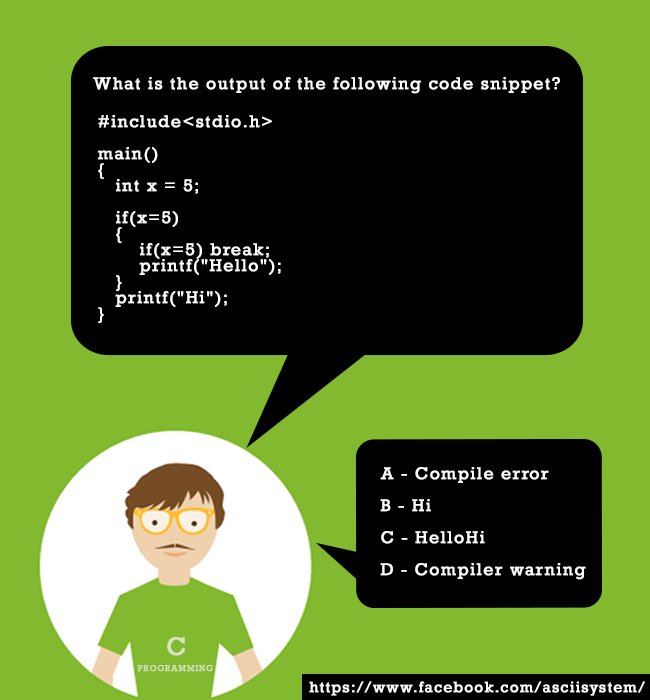 asciisystem's tweet image. #C_Programming
#Quiz
#Answer_If_You_Can???