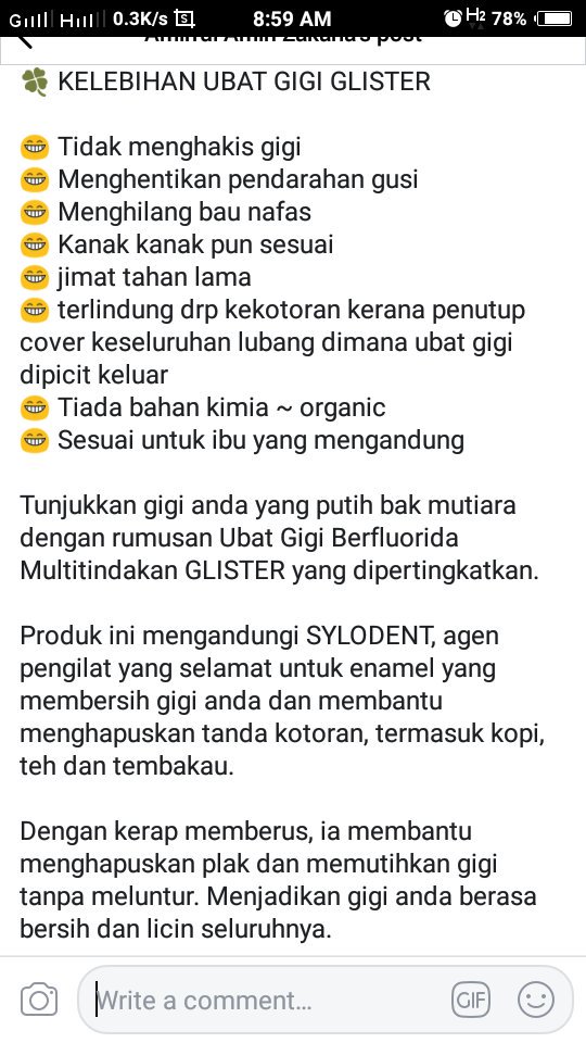 Umi Sayyid Nasrudeen On Twitter Ib Shah Doc Glister Ni Mmg Ada Kt Klinik Gigi Ke Https T Co 1qjenebdlo Twitter