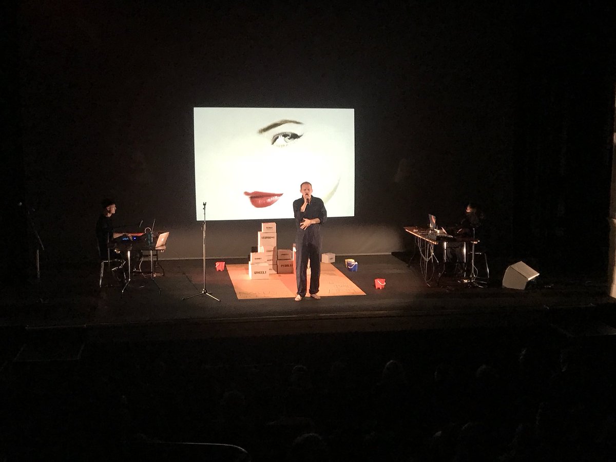 RhianDvs's tweet photo. Well showing [insert slogan here] @YorkTheatre for #TakeOver2018 was a joy! https://t.co/gcmXs2ffIN