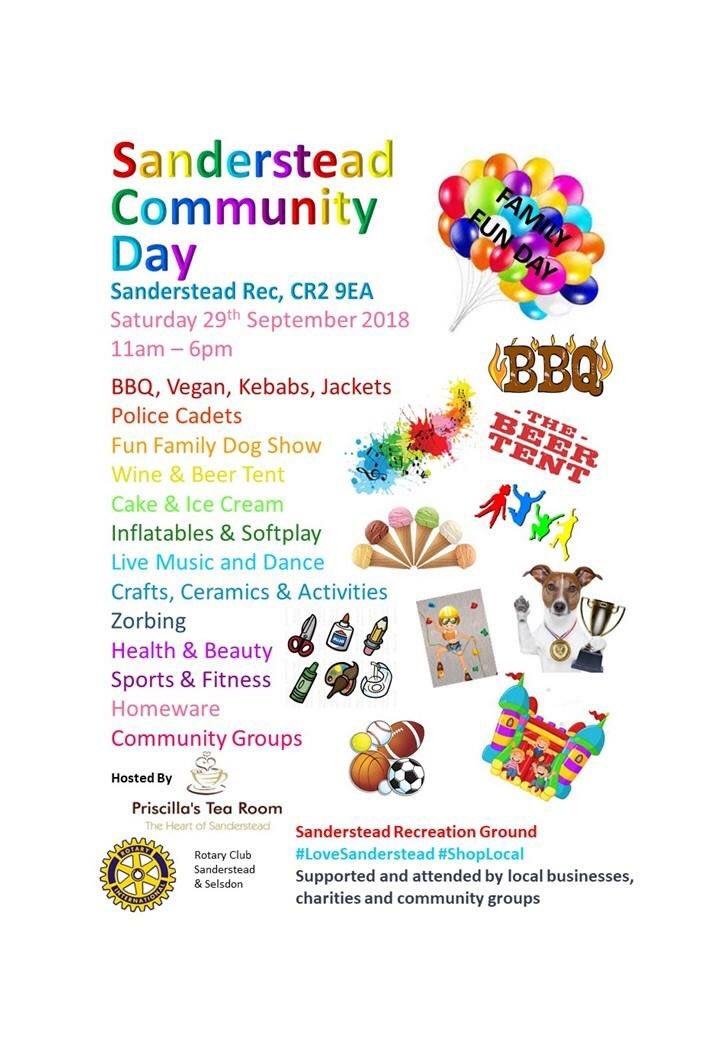Owls_adventures's tweet photo. Sanderstead Community Day. TODAY 11-6 @PriscillasTRoom @sandersteadnews @AllaboutCroydon @GirlguidingLaSE @GuidingCroydon @Croydonist @CroydonAd #zorbing #fun #stalls #tombola #raffle #Girlguiding https://t.co/ao4CrmYZFD