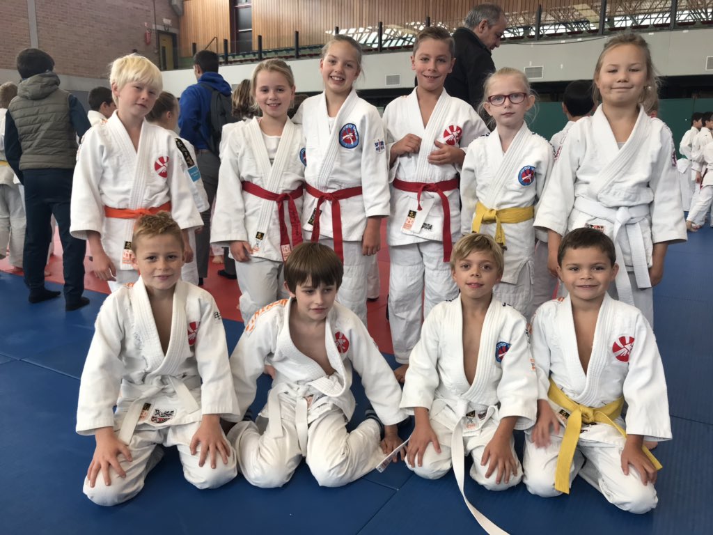 De startende <a href="/judogoes/">JudoGoes</a> judoka’s in Wachtenbeke