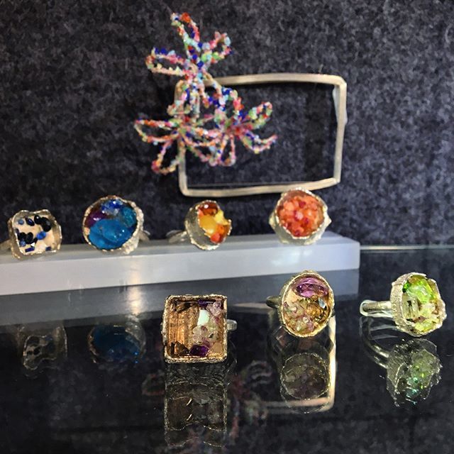 CAA Gallery (@caagallery) on Twitter photo On display at CAA: jewellery by Kelvin J Birk.
.
Kelvin J Birk (<a href="/kelvinjbirk/">KelvinBirkJewellery</a>) experiments with the intrinsic qualities of materials, consciously disregarding what is traditionally considered valuable. These ideas have led him to crushing and pulverising precious gemstones an⦠On display at CAA: jewellery by Kelvin J Birk.
.
Kelvin J Birk (<a href="/kelvinjbirk/">KelvinBirkJewellery</a>) experiments with the intrinsic qualities of materials, consciously disregarding what is traditionally considered valuable. These ideas have led him to crushing and pulverising precious gemstones anā¦