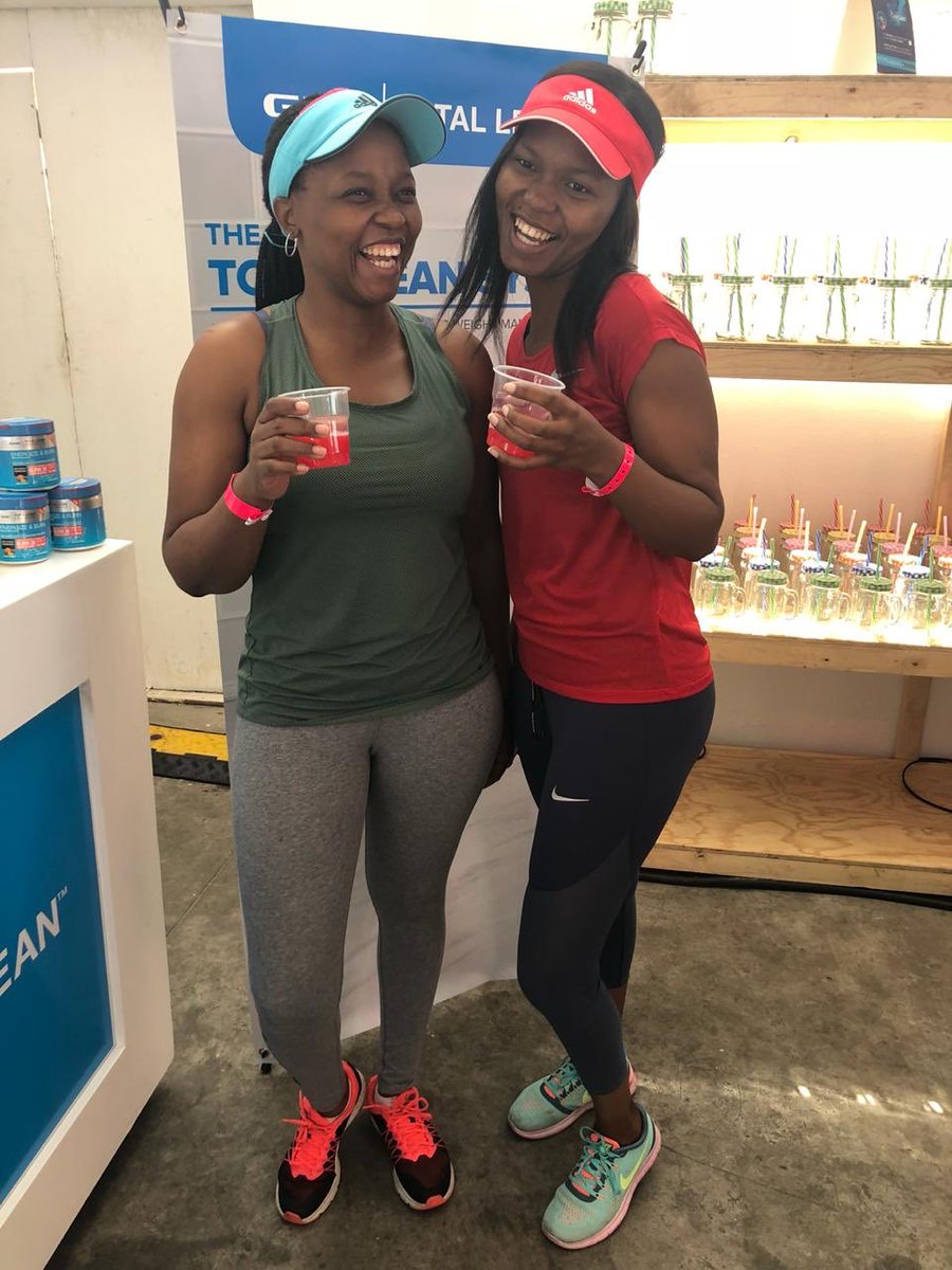 GNC_SA's tweet photo. Enjoying healthy #TotalLean snacks at the #COSMOFit fitness party this morning 🤸♀️ #GNCLiveWell #Fit https://t.co/ArNeJ3bdlS