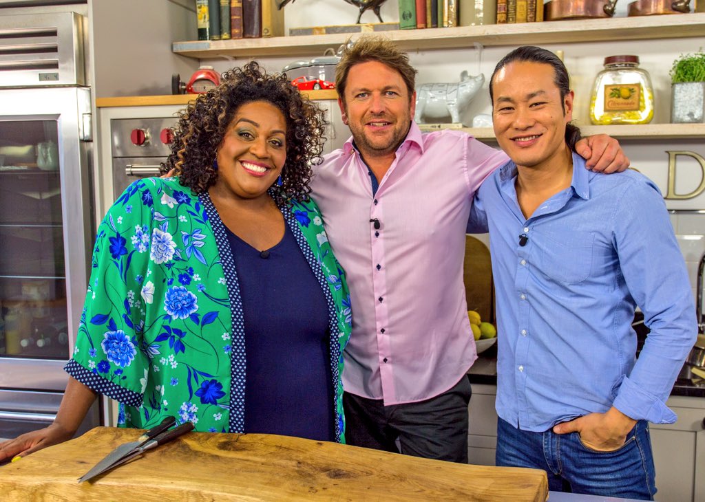 Sat_James Martin (@sat_jamesmartin) on Twitter photo .<a href="/jamesmartinchef/">James Martin</a> is joined by @AlisonHammond2, <a href="/chefjun/">Jun Tanaka</a> and <a href="/DNAmindreaders/">DNA Mindreaders</a> ! On the menu...lamb cooked in hay, chocolate tart, apple tart, winter root vegetable soup, roast chicken salad with blue cheese dressing and more! Join us from 9.30, <a href="/ITV/">ITV</a> and <a href="/WeAreSTV/">STV</a> .<a href="/jamesmartinchef/">James Martin</a> is joined by @AlisonHammond2, <a href="/chefjun/">Jun Tanaka</a> and <a href="/DNAmindreaders/">DNA Mindreaders</a> ! On the menu...lamb cooked in hay, chocolate tart, apple tart, winter root vegetable soup, roast chicken salad with blue cheese dressing and more! Join us from 9.30, <a href="/ITV/">ITV</a> and <a href="/WeAreSTV/">STV</a>