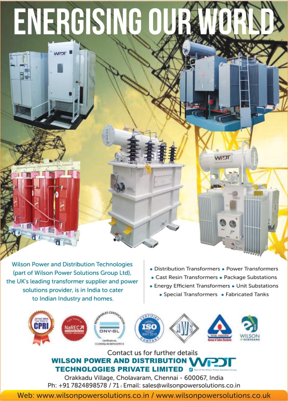 Wilson Power And Distribution Technologies Pvt Ltd (@WPDTindia) / X