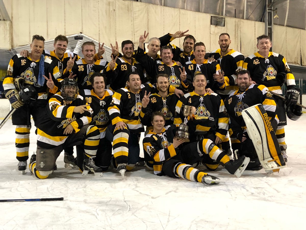 AdelaideTigers's tweet photo. Congrats to the 2018 Tigers B Team - back to back SENIOR B GRADE CHAMPIONS! https://t.co/3nZL0V7Hlb
