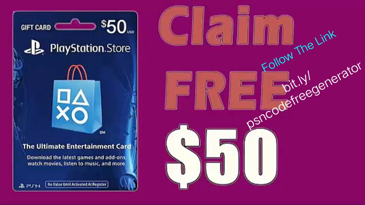 free_psncode's tweet photo. Crazy Rewards:
Awesome Chance to Get #FreePSNCodes for #PSN .
To Participate Follow The Steps:
1👉Follow Us
2👉Like and Retweet
3👉Click The✌(link: https://t.co/2LVbYrtYCE)
4👉Complete The Process #freeplaystationetworkcards #freegiftcardcodes #freePsncode #FreePSNPlusgiftcard https://t.co/8xd6YyFWYk
