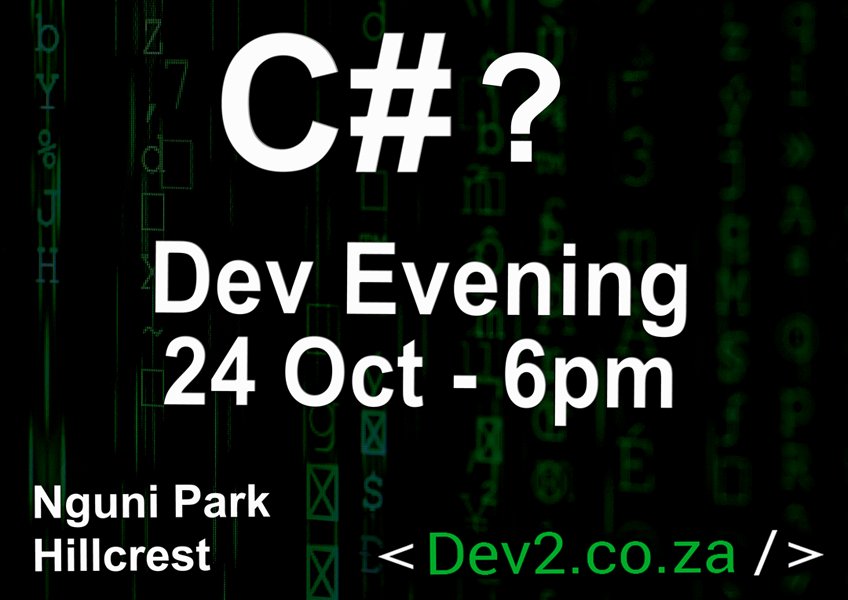Dev2_ZA's tweet photo. We've got an awesome line-up of speakers this year at our Dev Evening. @RonaldMariah will be presenting his topic on Devops with Visual Studio Team Services and Azure Web Apps. Be sure to book your seat at https://t.co/jgcqS5UHVI #dev2 #devevening #devops #vsts https://t.co/IjmfDtKKtX