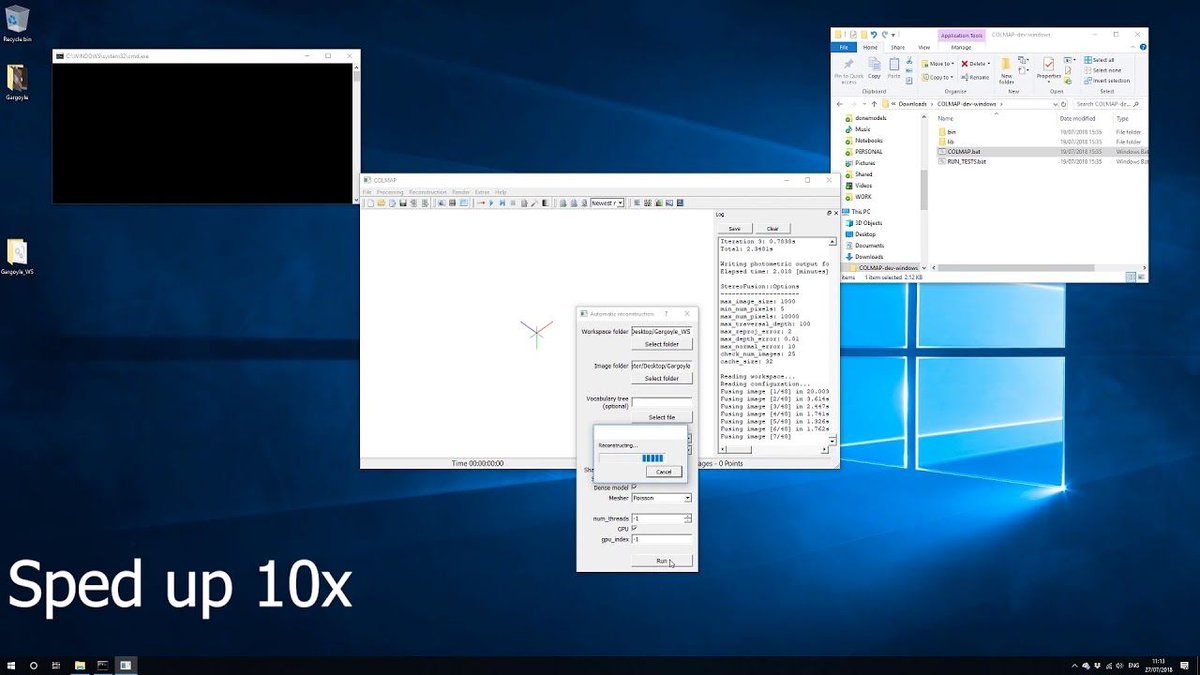 (3) Free Photogrammetry: Photos to model in 6 minutes with COLMAP buff.ly/2R7MBFY
