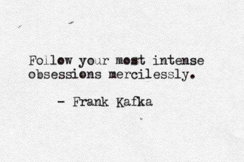 literlandweb1's tweet photo. "No cedas; no bajes el tono, no trates de hacerlo lógico, no edites tu alma de acuerdo a la moda. Mejor, sigue sin piedad tus obsesiones más intensas".
Franz Kafka https://t.co/duG2coyvyq