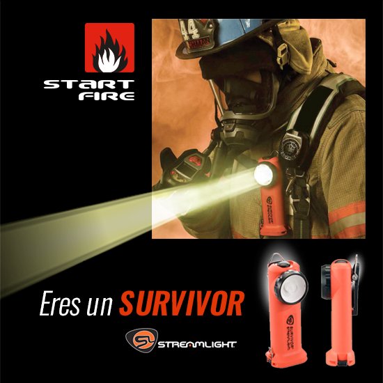Linterna Streamlight New Survivor LED recargable
La renovada linterna Survivor dispone de un bisel de perfil bajo que no interfiere con la ropa protectora o los equipos.
Desea conocer este producto en nuestra web, click aquí:
goo.gl/up418S