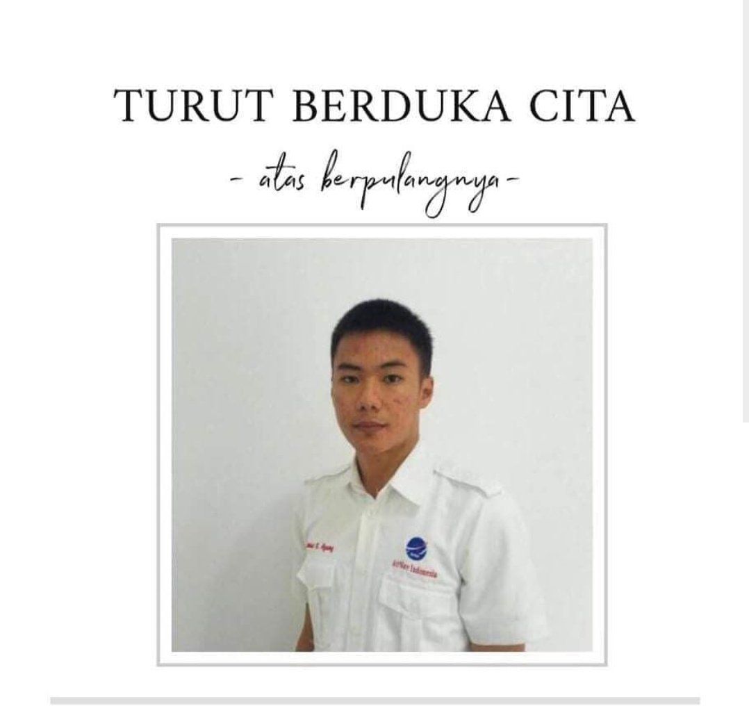 ditzsingarimbun's tweet photo. Heroes don't always gear up, but those who is willing to be the Last Standing! Rest easy HERO! #Jasamu #Tak #Terlupakan #Airnav #Palu https://t.co/UaQ53y4HDy