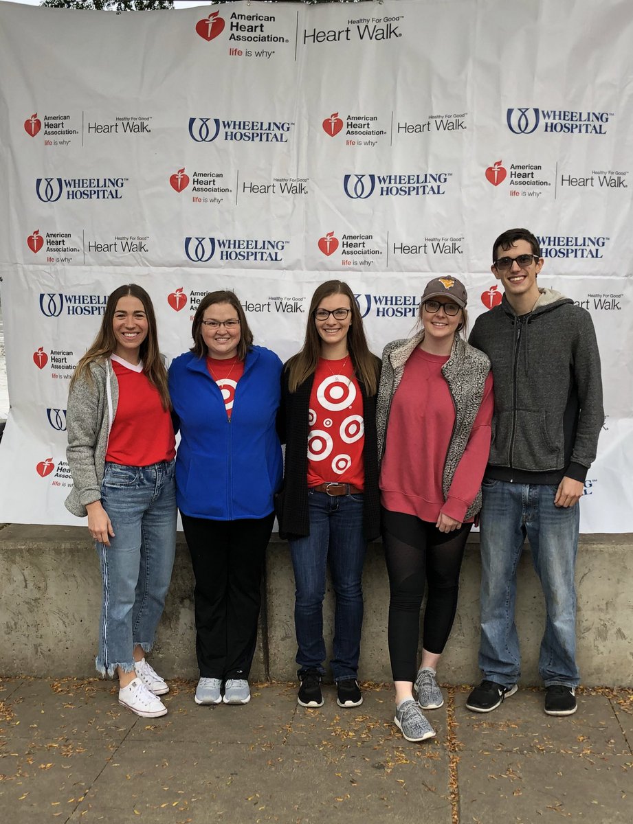 #ohiovalleyheartwalk #targetfam <a href="/American_Heart/">American Heart Association</a> @haleyklatttt <a href="/bri_conner/">Bri</a> @flaboogle34