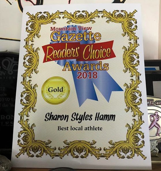 TriAlberta's tweet photo. Congrats to our @TriAlberta member Sharon Styles Hamm on being named best local athlete in the Mountain View County, Cremona, Carstairs and Didsbury region by Mountain View Gazette!!! @SharonHSH #TriABfamily #triathlon #alberta #canada https://t.co/eQFn0lQ7cH