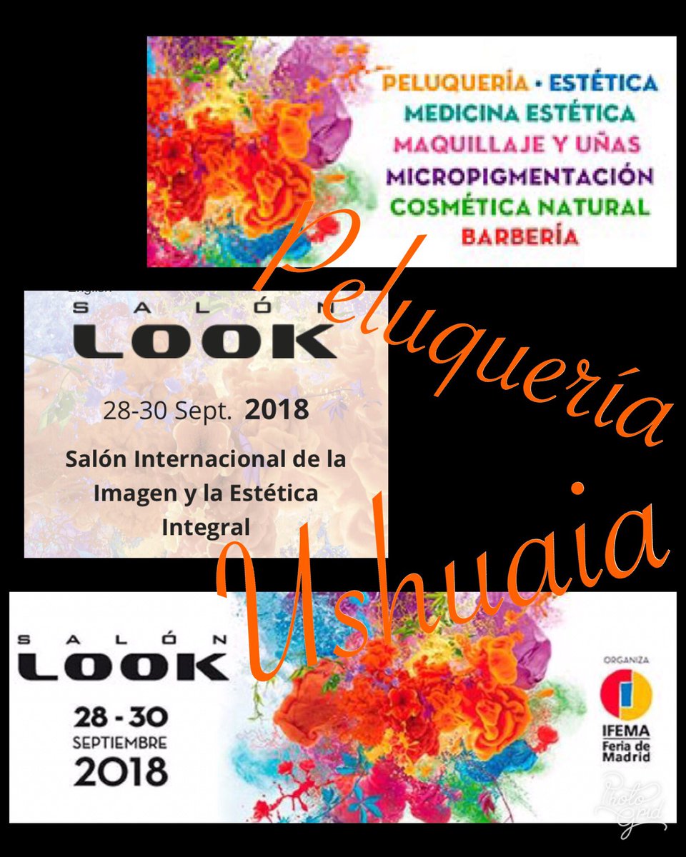 USHUAIAPELU's tweet photo. PELUQUERÍA USHUAIA en camino hacia Madrid para acudir al evento del año del sector de peluquería y estética. Os estaremos informando 💇🏻♀️💇🏻♂️💅🏼
#ushuaiapeluqueríayestética #salonlookmadrid #salonlook #salonlook2018 #madrid #ifema #lob #prokeratine #proqueratina #look https://t.co/dfRrmVnuih