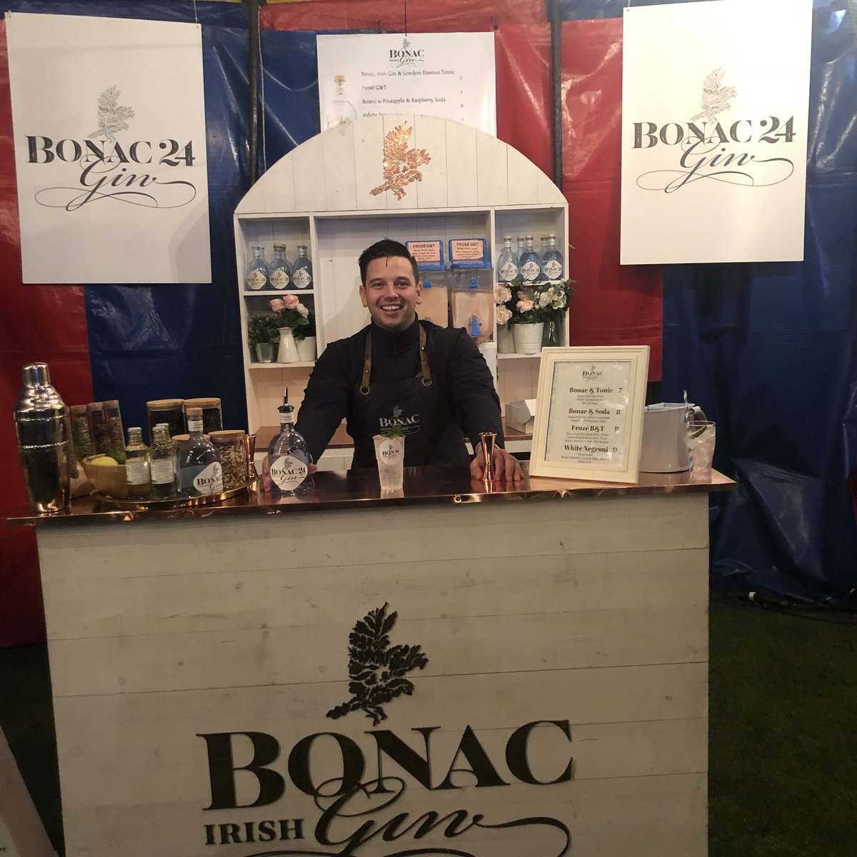 Come find us at the #allirelandcraftbeerfest It's the last event of our summer and the last event for our #frosé Get does here and get stuck in #passionatespirit #BonacIrishGin #FamilyBusiness
