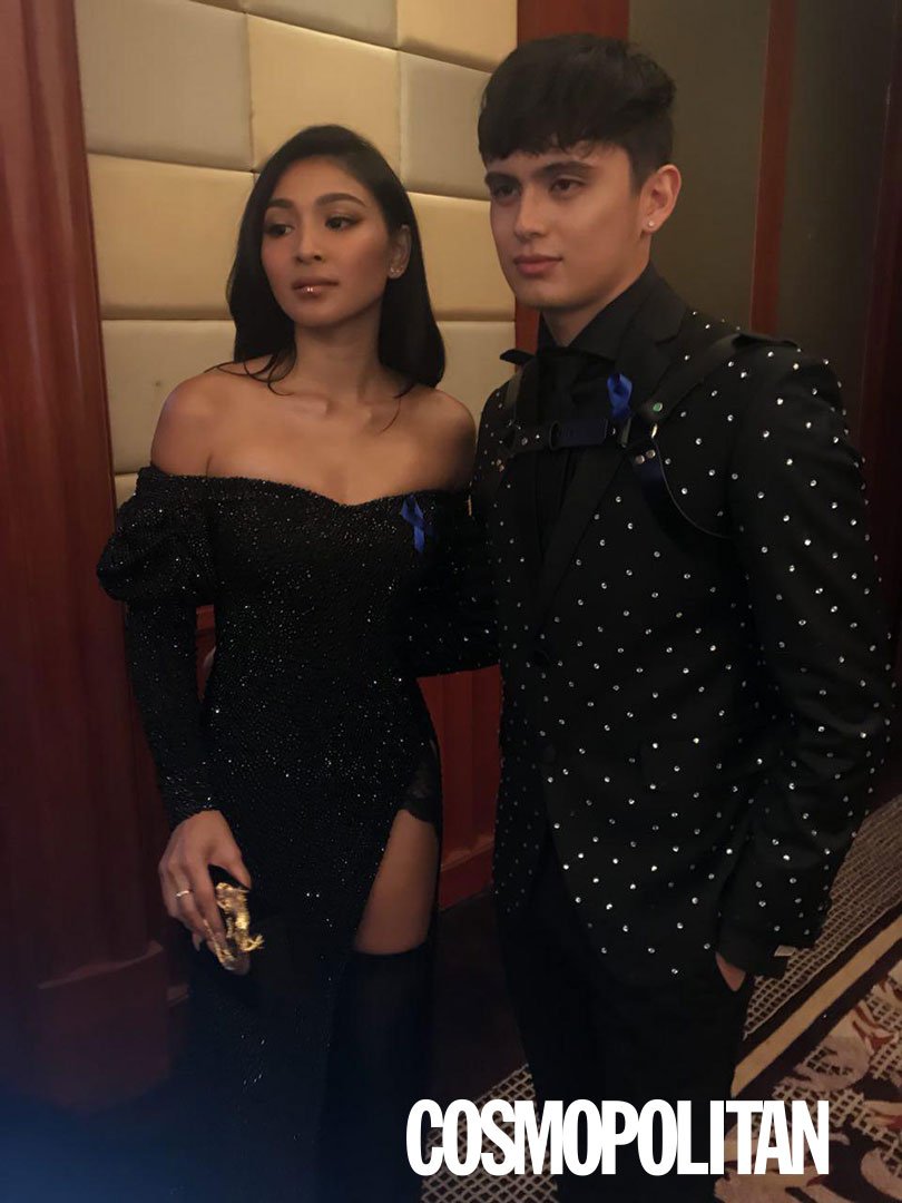 cosmo_ph's tweet photo. #JaDineAtTheREIDCarpet! Nadine Lustre and James Reid served up ~looks~ at the red carpet! #ABSCBNBall2018 https://t.co/lysoO7GL6T