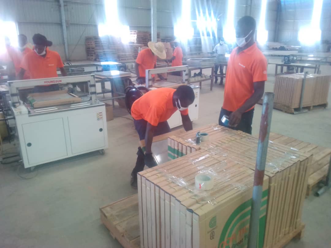 newvisionwire's tweet image. The factory creates job opportunities engaging up 2000 skilled and nonskilled local staff #BUBU #VisionUpdates