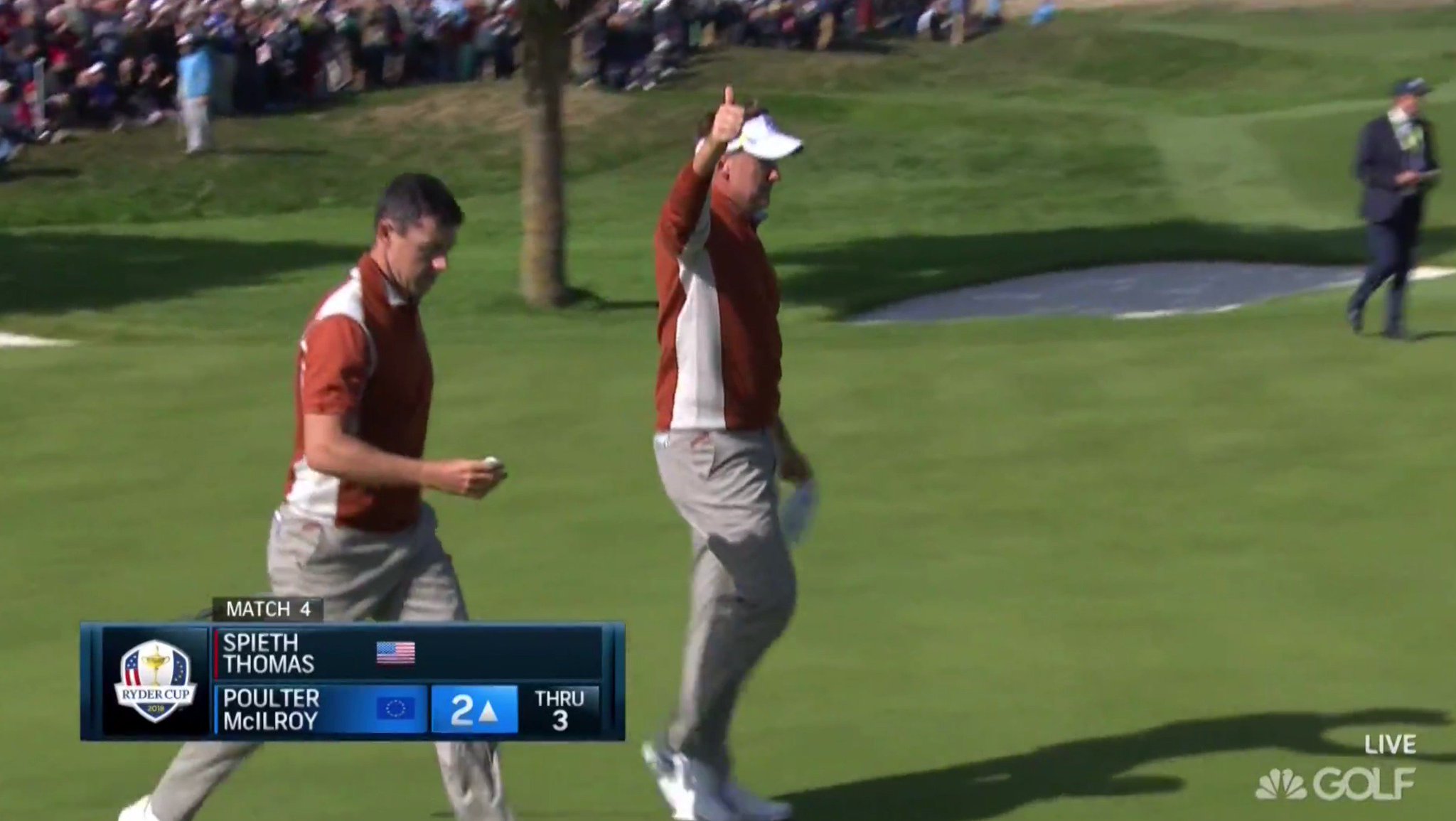Kyle Porter on Twitter "Rory dropping fbombs on American fans with
