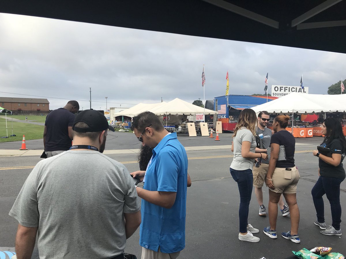 Good morning world! They wake up to be great! Go check them out... #MidAtanticTAKEOVER #TogetherWEWIN #HuddleUp #NASCARisOURTHING #GameofJones