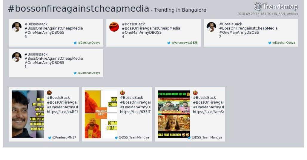Darshanfans171's tweet photo. #ComedyChannels
@NewsxKannada @suvarnanewstv @tv9kannada https://t.co/EZfVzOGkgY