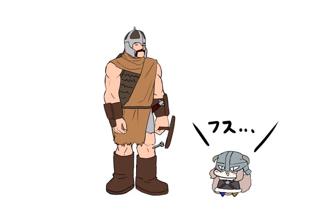 【今日のもこ田くん】竜の血脈『ドラゴンボーン』として力に目覚めてしまっためめめ 