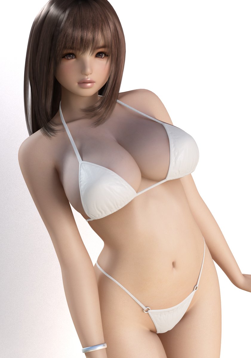 hinemaru on X: 白水着 #おっぱい #オリジナル #女の子 #巨乳 #水着 #3DCG #Maya #3D #少女  t.coBz9auUaNYs t.coyBUPjYIDkL  X