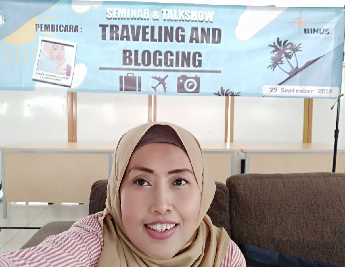 sarimusdar09's tweet photo. Ready to motivate Z generation
#qloti #qlotitravelpreneur #Yoexplore #binus #AkuPSI #samasamabangunbangsa #Digitalmarketing #psi https://t.co/8By3rx18qx