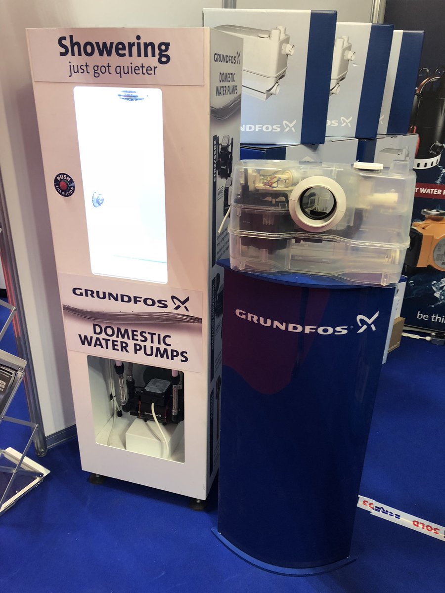 ellisouthin's tweet photo. Day 2 @Screwfix Live ! With @TomPopeGrundfos today ready for another busy day 🔩⚙️🛠 @Grundfos_UK #Scala2 #Sololift2 #love2shop 10% off TODAY & TOMORROW https://t.co/y5n763nU6s