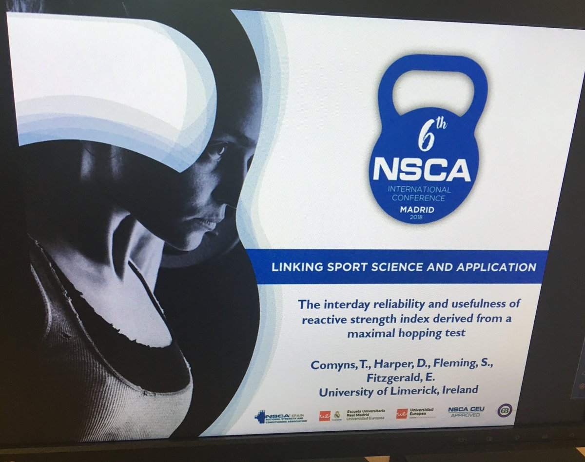 comyns_tommy's tweet photo. Presenting this morning @Nsca2018 @PessLimerick @EHS_Research @UL @DHMov https://t.co/QrPLeiWCzC