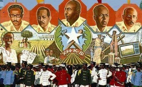 fouwzi's tweet photo. #OnThisDay1977 2Divisions of Somali Army [26aad-21aad] supported by 15MiG-Aircraft put in practice optn #Xoreyn &amp; Attacked a formidable Ethiopian Military garrison #Karamardha. 9hrs later, the entire place was burning. 11000Ethio soldiers surrendered. 
Proud Moment 4Somali nation https://t.co/mBglE1GjjK