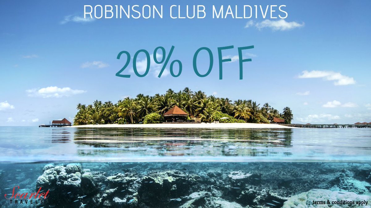 ScarletMaldives's tweet photo. Early bird promotion
Book by 31st October 2018
Discount applies on room rates only.

For more information and booking, contact;
+9603317476
info@scarletmaldives.com #Maldives #travel #vacay https://t.co/O5vxK1rUj5