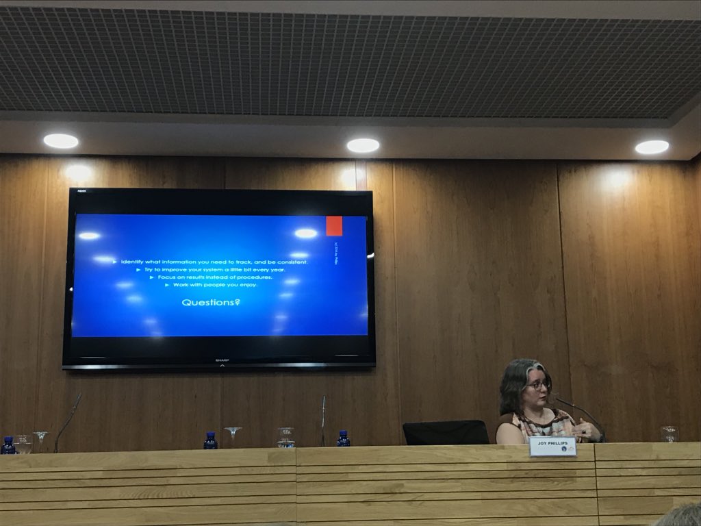 teresa_logo's tweet photo. Tips for freelance project management with Joy Phillips: outsource those aspects you are less efficient at, always ask for feedback and work with people who have the same principles as you #IAPTI2018 https://t.co/ZnWEEaW0KZ