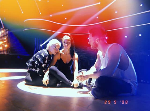 TeamBerneFR's tweet photo. Ce soir c’est le prime! #dals #dals9 @emmanuelleberne @DenitsaOff @cmillettedancer https://t.co/bLjaU7rTZ0